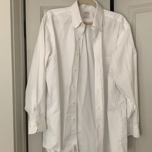 Brooks Brothers white button down